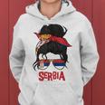 Serbia For Girls Serbia Flag For Serbia S Kapuzenpullover für Damen