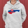 Slovakia Slovak Maps Slovakia Flag For Women Kapuzenpullover für Damen