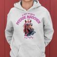 So Sieht Ein Cool Horse Girl So Sieht Ein Cool Horse Girl Kapuzenpullover für Damen