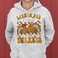 I Teach The Cutest Turkeys Thanksgiving Teacher Women Hoodie
