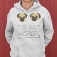 Women's Glotz Nicht So Auf Meine Pug Pug Kapuzenpullover für Damen