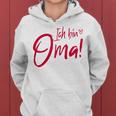 Women's Ich Bin Oma Werden Zur Oma Befördert Ich Bin Oma Werden Zur Oma S Kapuzenpullover für Damen