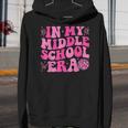 Groovy In My Middle School Era Back To School Teacher Youth Hoodie