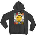 Groovy Hello Pre-K Retro Team Preschool Back To School Boys Youth Hoodie