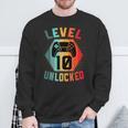 10 Anni Compleanno Regaloideogiochi Level 10 Unlocked Felpa Regalos para ancianos