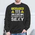 111 And Dangerously Sexy — Lustiger 111 Jahre Alter Junge Zum 111 Geburtstag Sweatshirt Geschenke für alte Männer