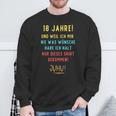 18Th Birthday Decoration For Someone Der Sich Nichts Wünscht Sweatshirt Geschenke für alte Männer