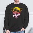 1984 Camicia 35° Regalo Compleanno Retrò Synthwave Outrun Felpa Regalos para ancianos