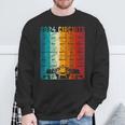 2024 Schedule Formula Racing Formula Car Retrointage Sweatshirt Geschenke für alte Männer