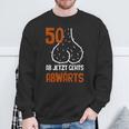 50 Ab Jetzt Gehts Abwärts Birthday Sweatshirt Geschenke für alte Männer