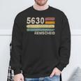 5630 Remscheid Retro Postcodes Old Postcodeintage Sweatshirt Geschenke für alte Männer