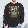 68 Años Cumpleaños Regalo Hombre Hecho En 1955 Hecho En 1955 Camisa de entrenamiento Regalos para ancianos