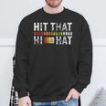 808 Hit That Hi Hat Roland 808 Drum Machine Sweatshirt Geschenke für alte Männer