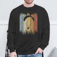 80S Retro Paragliding Silhouette Skydiving Paragliding Sweatshirt Geschenke für alte Männer