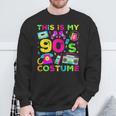 This Is My 90S Costume 90'S Style Nineties Retro Party Sweatshirt Gifts for Old Men