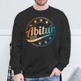 Abitur 2024 Retrointage Prüfung Bestanden Abi 2024 Sweatshirt Geschenke für alte Männer