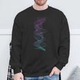 Abstraktektor Rauch Geometrie Muster Fraktal Sweatshirt Geschenke für alte Männer