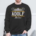 Adolf Lass Das Den Adolf Machen First Name S Sweatshirt Geschenke für alte Männer