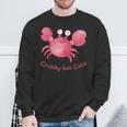 Adorablemente Lindo Cangrejo Para Niñas Niños Cangrejo Pero Lindo Camisa de entrenamiento Regalos para ancianos