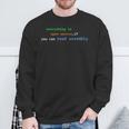 Alles Ist Open Source Wenn Sie Assembly Lesen Können Sweatshirt Geschenke für alte Männer