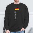 Als Deutschland Flagge Patch Hier Ist Ein Sch Nes Deutschland Flagge Sweatshirt Geschenke für alte Männer