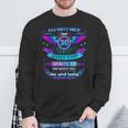 Als Gott Mich 30 Jahreor Schuf Grinste Er 30Th Birthday German Sweatshirt Geschenke für alte Männer