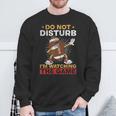 American Football Bitte Nicht Stören Ich Schaue Mir Das Spiel An German Sweatshirt Geschenke für alte Männer