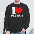 Amo Petrus Dato Nome Felpa Regalos para ancianos
