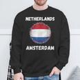 Amsterdam Paesi Bassiintage Sport Bandiera Olandese Souvenir Felpa Regalos para ancianos