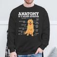 Anatomia Di Un Golden Retriever Felpa Regalos para ancianos