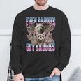 Anche I Cattivi Ricevono Saddies Racoon Meme Felpa Regalos para ancianos