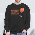 Aperol Bin Auf Aperol Spritztour S Sweatshirt Geschenke für alte Männer