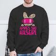 Après Ski Haserl Skier Apres Ski Party Leo Print Sweatshirt Geschenke für alte Männer