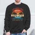 Aramburo Family Reunion 2024 San Diego Ca Sweatshirt Gifts for Old Men