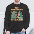 Armwrestling Arm Wrestling Wizard Arm Wrestler Sweatshirt Geschenke für alte Männer