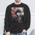 Art Sur Le Thème Du Dragon Japonais Mignon Sweater e Cadeaux pour les vieillards