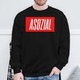 Asozial Sweatshirt Geschenke für alte Männer