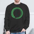 Atheist Symbol Green Circle International Atheist Day Felpa Regalos para ancianos