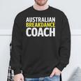 Australian Breakdancing Costume Break Dancer Coach Matching Sweatshirt Gifts for Old Men