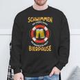 Bademeister Macht Bierpause Meer Swimming Pool Sweatshirt Geschenke für alte Männer