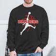 Bamberg Basketball Fan Support Franken Stadium Red Sweatshirt Geschenke für alte Männer