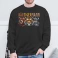 Bärtigermann Bear Tiger Man Beardiking Bearded Man Sweatshirt Geschenke für alte Männer