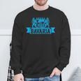 Bavaria Bavaria Bavarian Flag Pride Souvenir Sweatshirt Geschenke für alte Männer