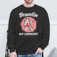 Beamtin Auf Lebenszeit Sweatshirt Geschenke für alte Männer