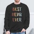 Best Henk Ever Retrointage First Name Sweatshirt Geschenke für alte Männer