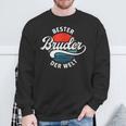 Bester Bruder Der Welt Retrointage Saying Brudi Sweatshirt Geschenke für alte Männer