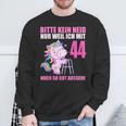 Bitte Kein Eneid Gut Aussehe 44 Jahre Unicorn 44Th Birthday Sweatshirt Geschenke für alte Männer