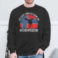 Bitte Nicht Stören Ich Träumeon Norwegian Sweatshirt Geschenke für alte Männer