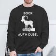 Bock Auf ´N Dübel Kiffen Cannabis Weed 420 Bong Grass High Sweatshirt Geschenke für alte Männer