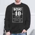 Boski 40 Latek Polska Koszulka Urodzinowa 40 Urodziny 40 Lat Sweatshirt Geschenke für alte Männer